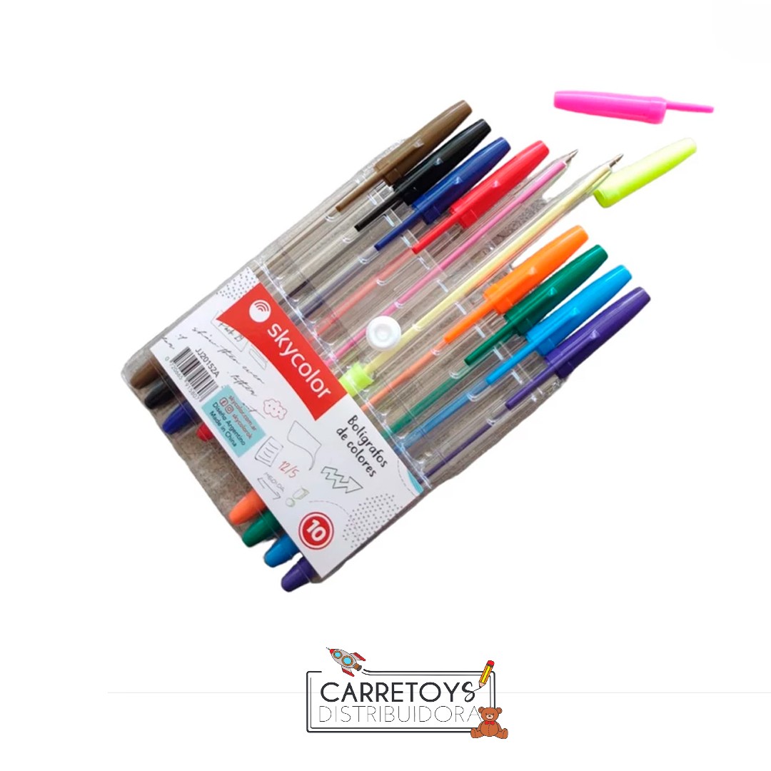 boligrafo-colores-x-10-sky-color-2053