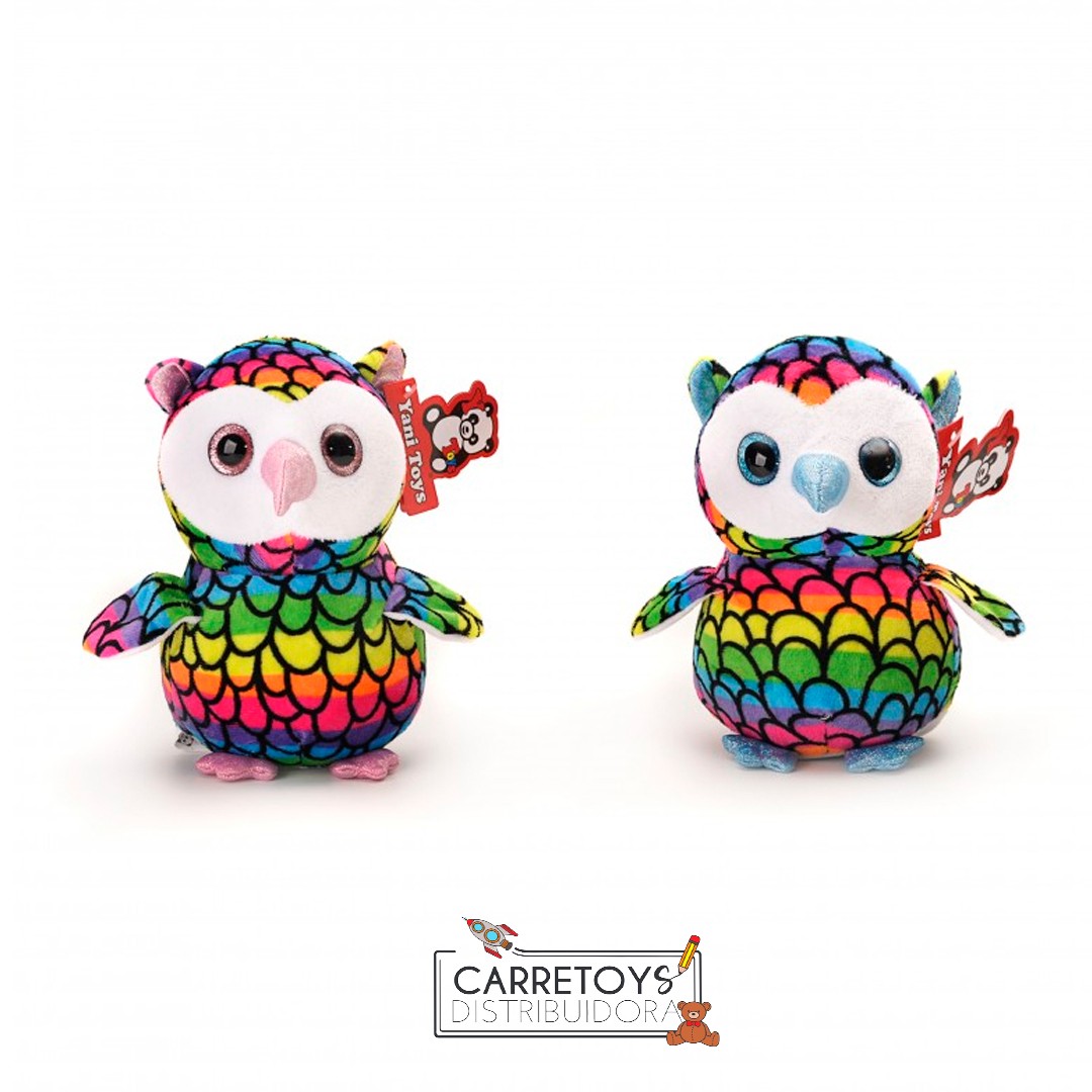 peluche-lechuza-ojona-multicolor-18cm-yanitoys-2457