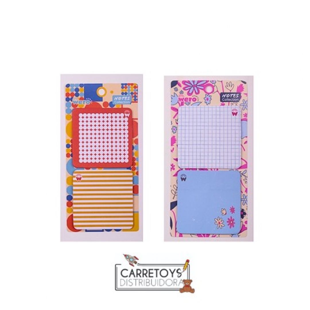 nota-adhesiva-stripes-floral-wero-3219