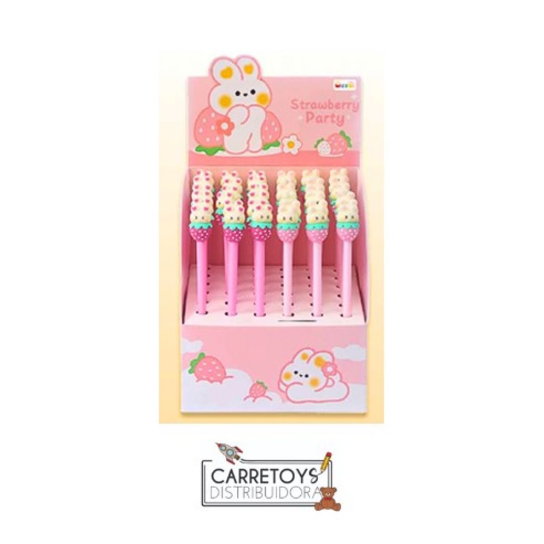boligrafos-strawberry-rabbit-x36-wero-3236