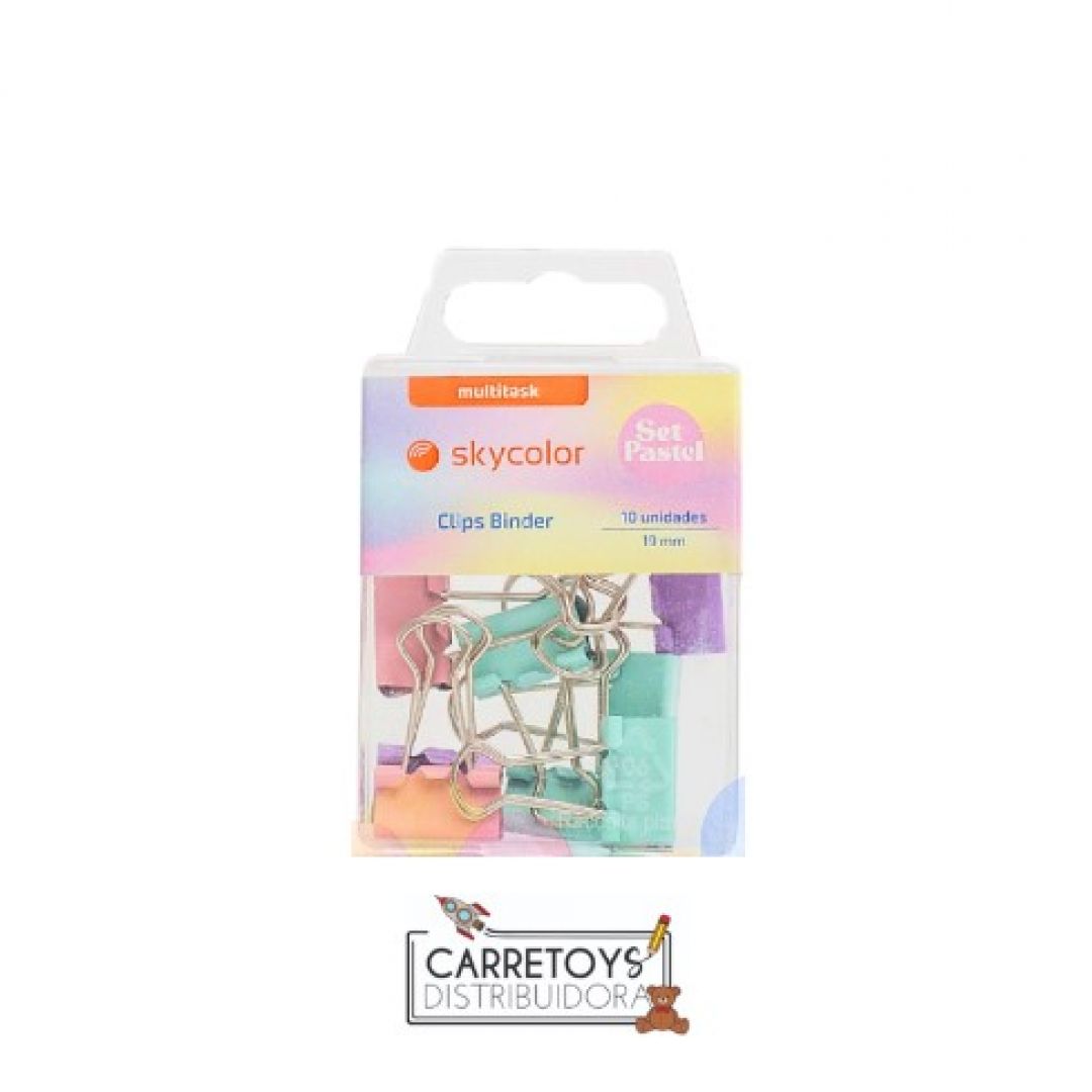 broches-binder-x10-19mm-pastel-skycolor-3342