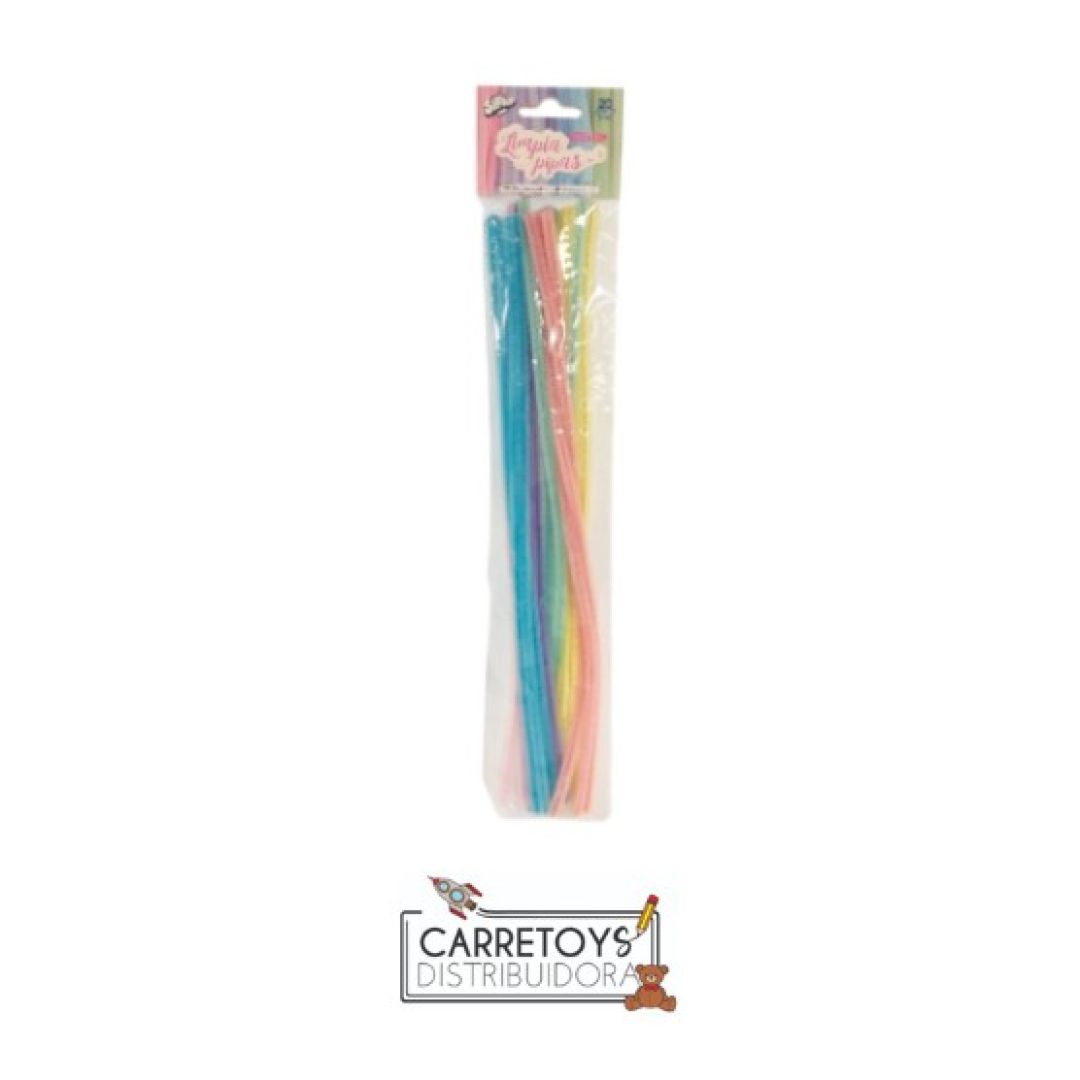 limpia-pipa-pastel-30cm-x20-sifap-3740