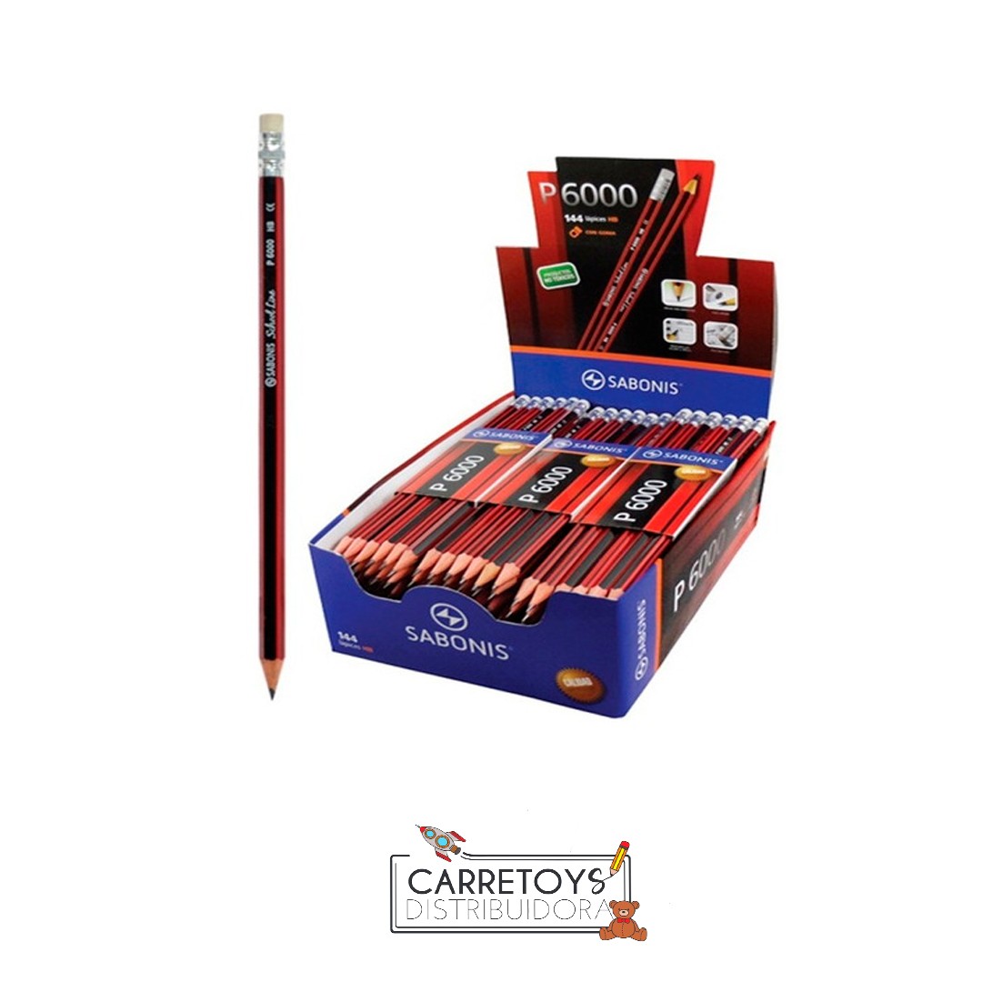 lapiz-grafito-con-goma-hb-x-12-sabonis